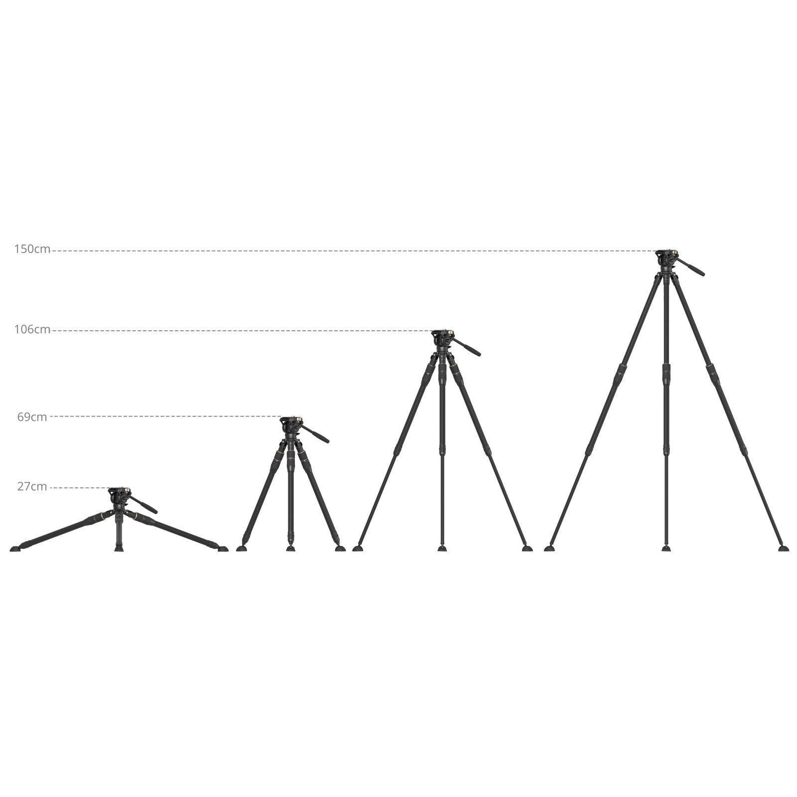 SmallRig 4643 FT-S303  Karbon Fiber Tripod Kiti
