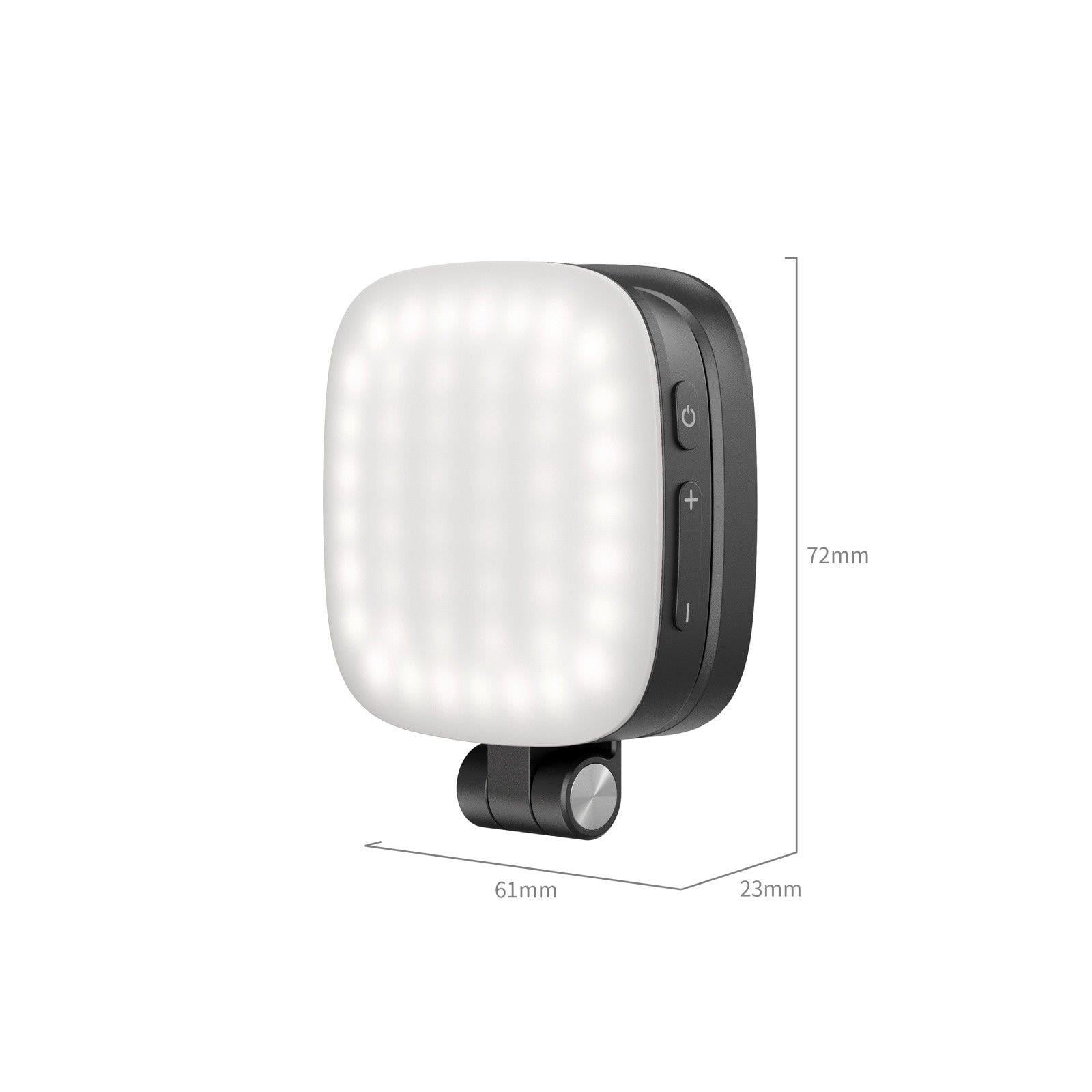 SmallRig 4656 Vibe P48 Çıkarılabilir Cep Telefonu LED Video Işığı (Siyah)