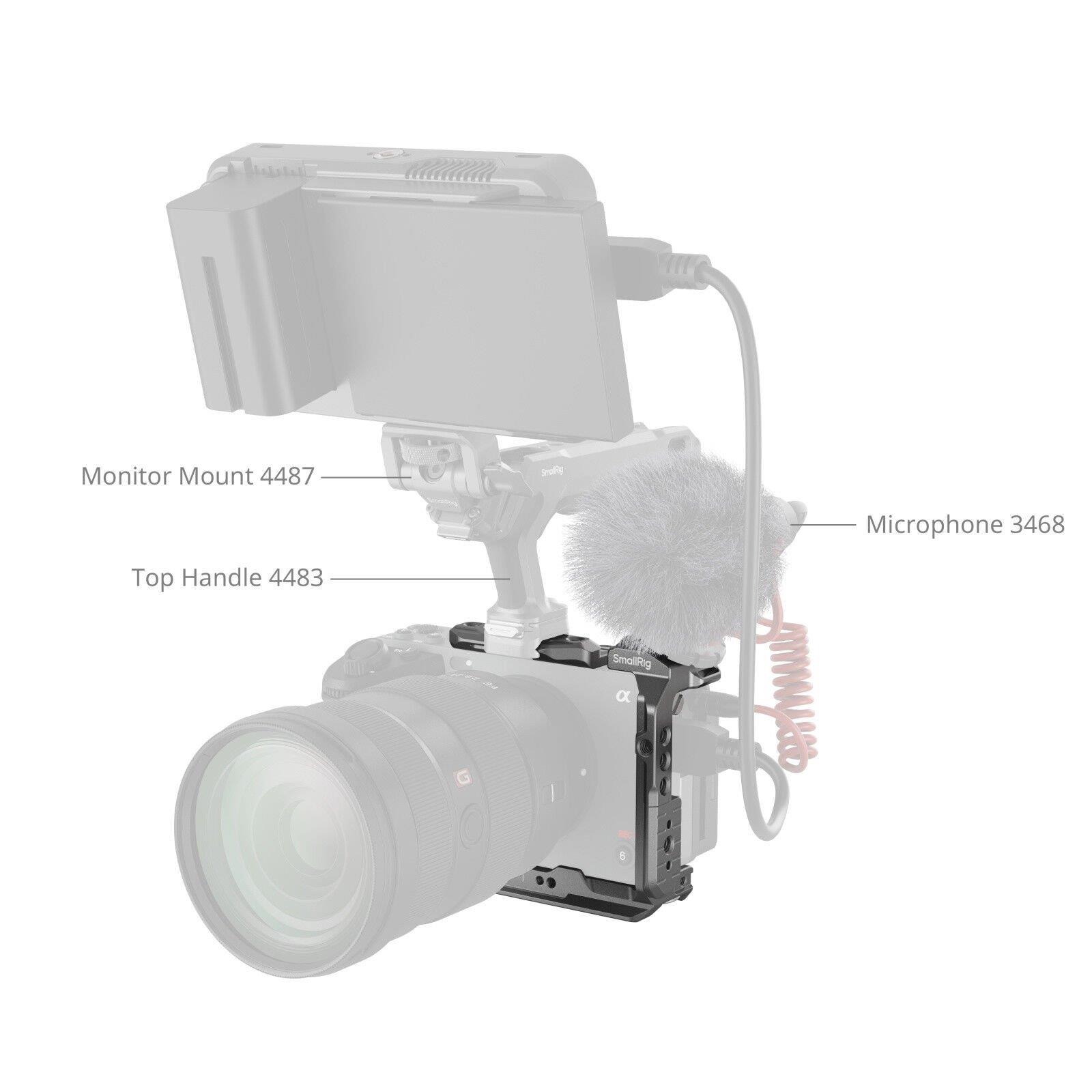 SmallRig 4772 Sony FX3 / FX30  için  ''HawkLock'' Hızlı Çıkarma Yarım Kafesi