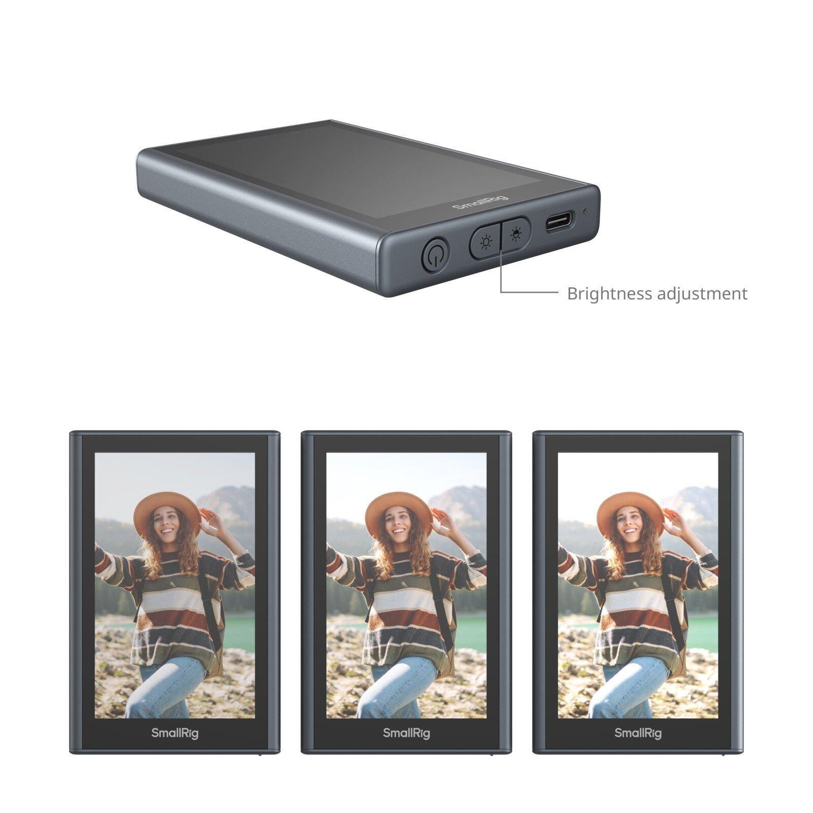 SmallRig 4851B Kablosuz Telefon Video Monitörü (Vlog Kiti)