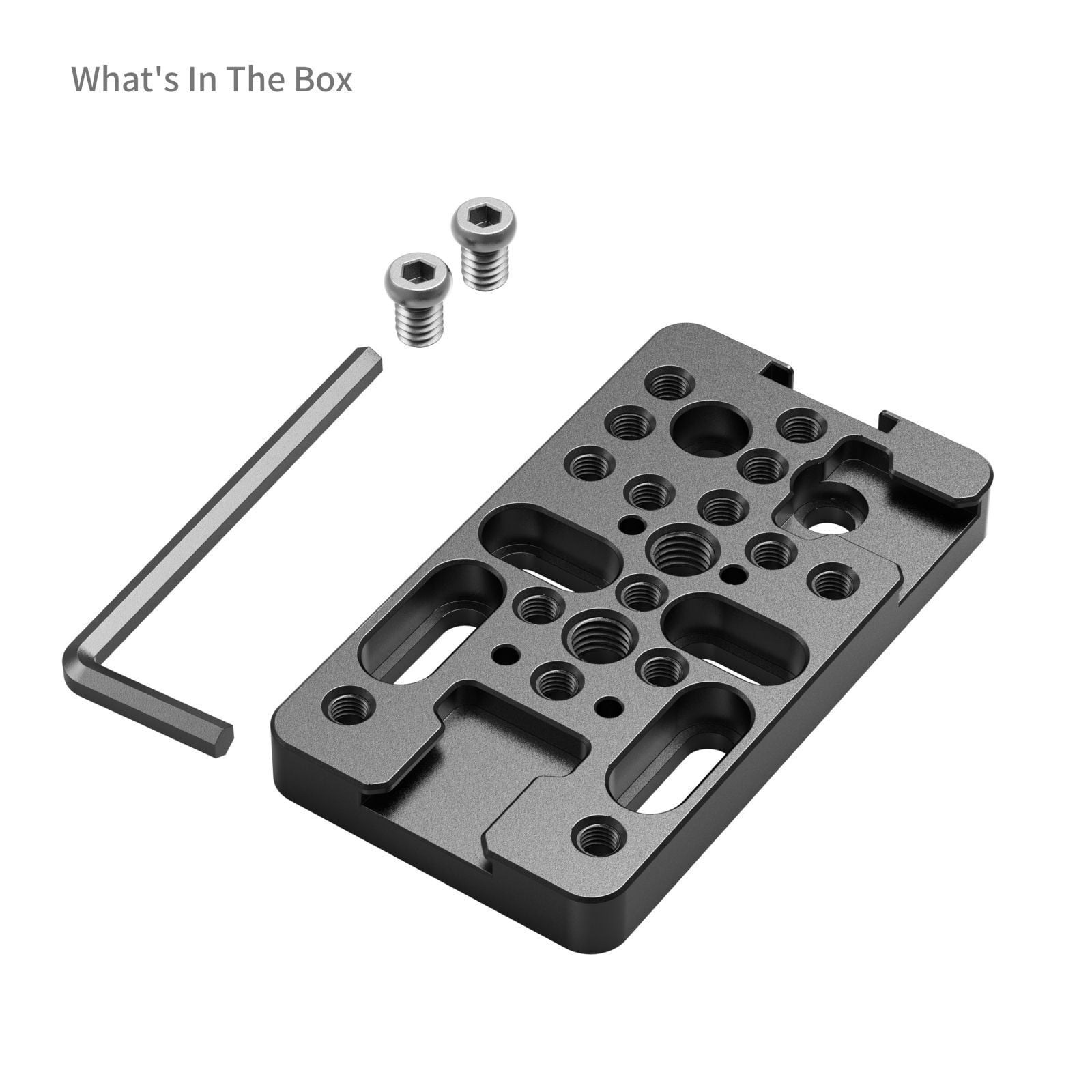 SmallRig 4887 1/4 - 3/8-16 Vida Delik Plakası Cheeseplate