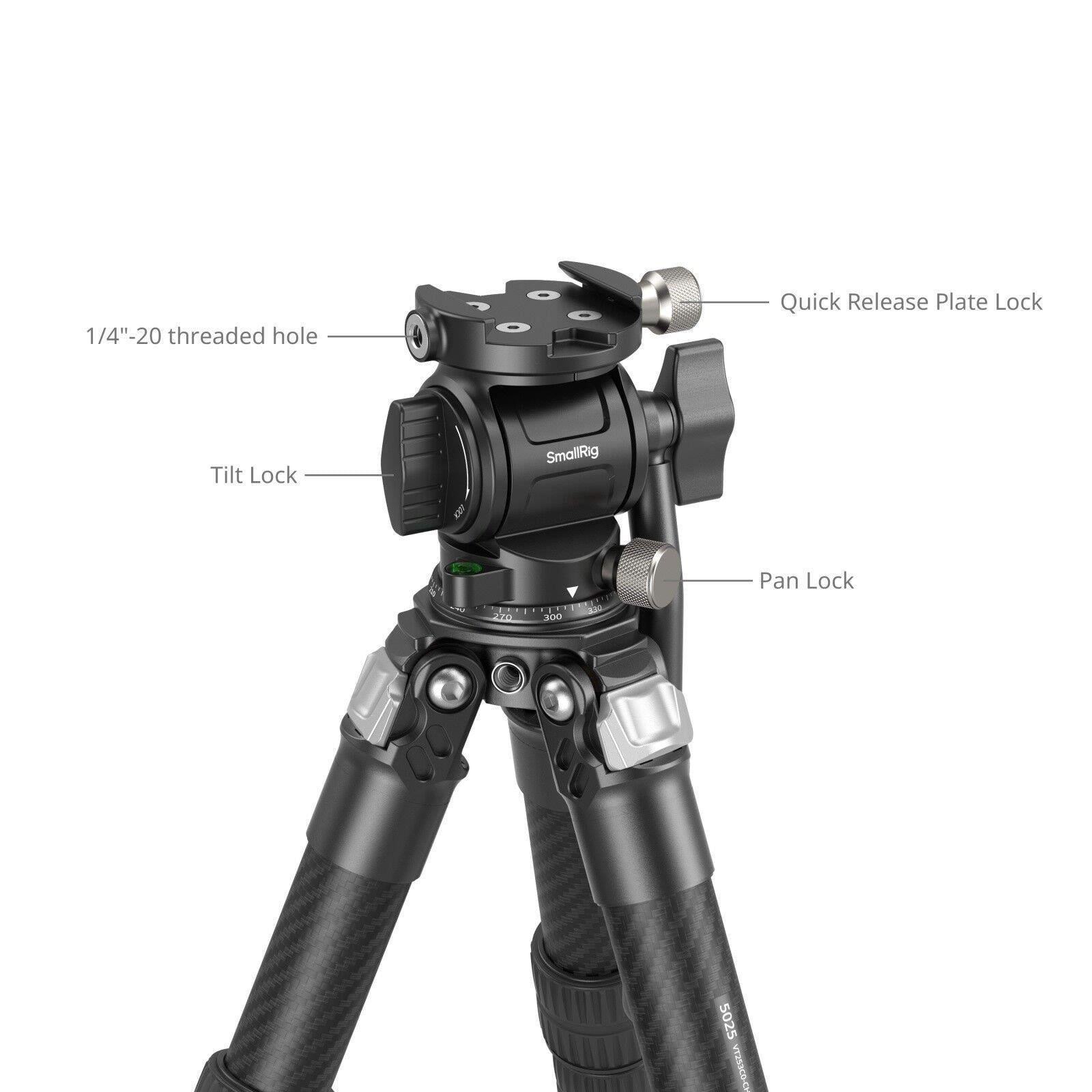 SmallRig 5025  Karbon Fiber Masaüstü Tripod Seti