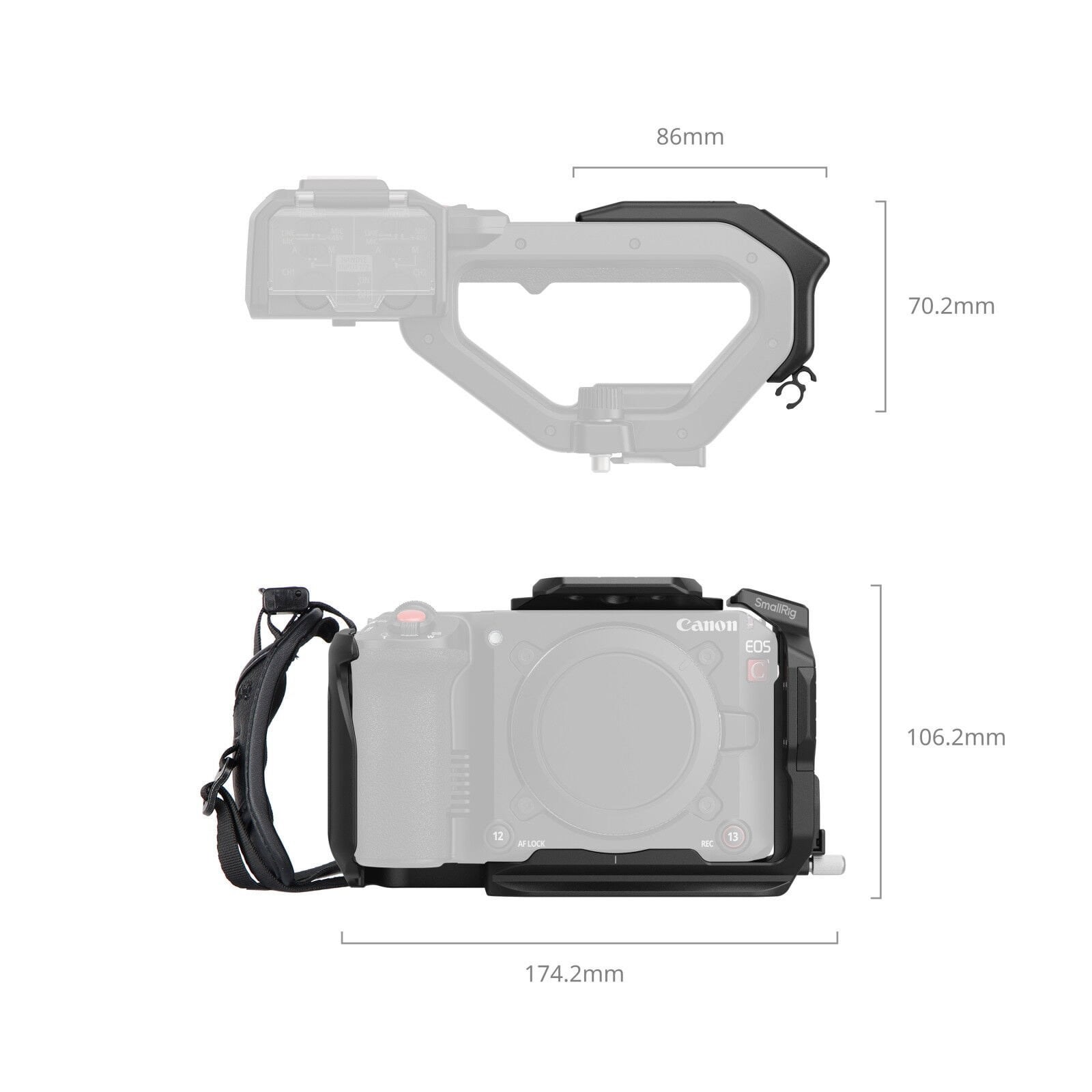 SmallRig 5657 Canon EOS C50  için  Kafes Kiti
