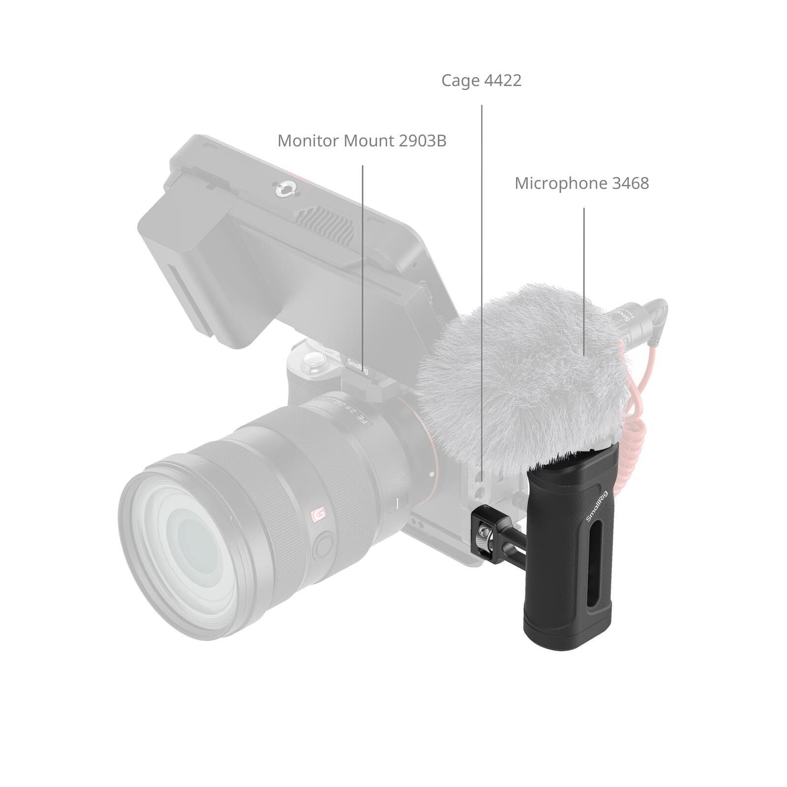 SmallRig 5946 Mini Yan Tutamak