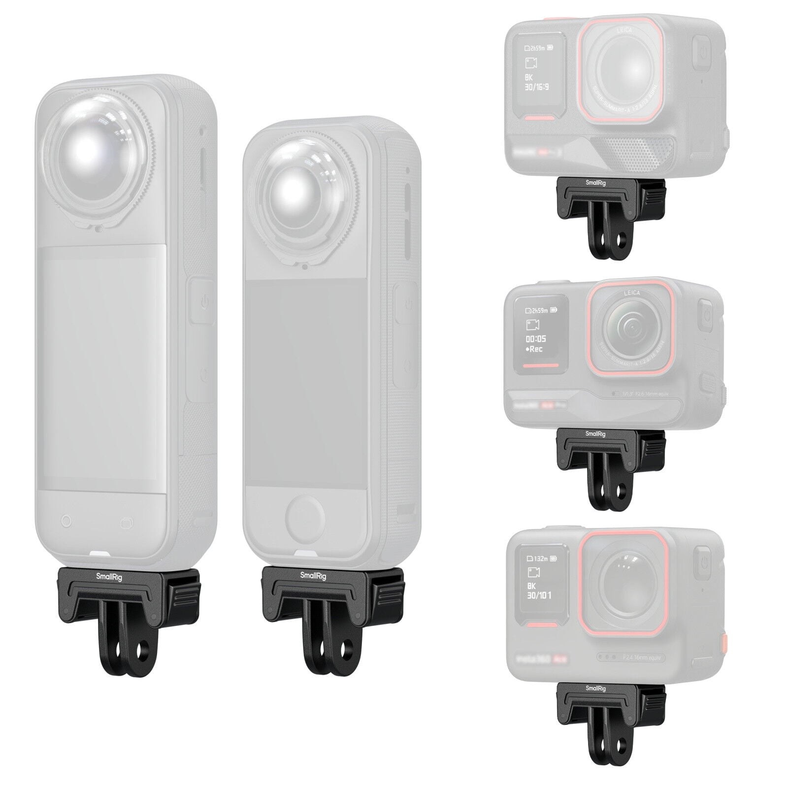 SmallRig 6303 Insta360 X5 / X4 Air / Ace Pro 2 / Ace Pro / Ace  için Hızlı Çıkarma Montaj Adaptörü