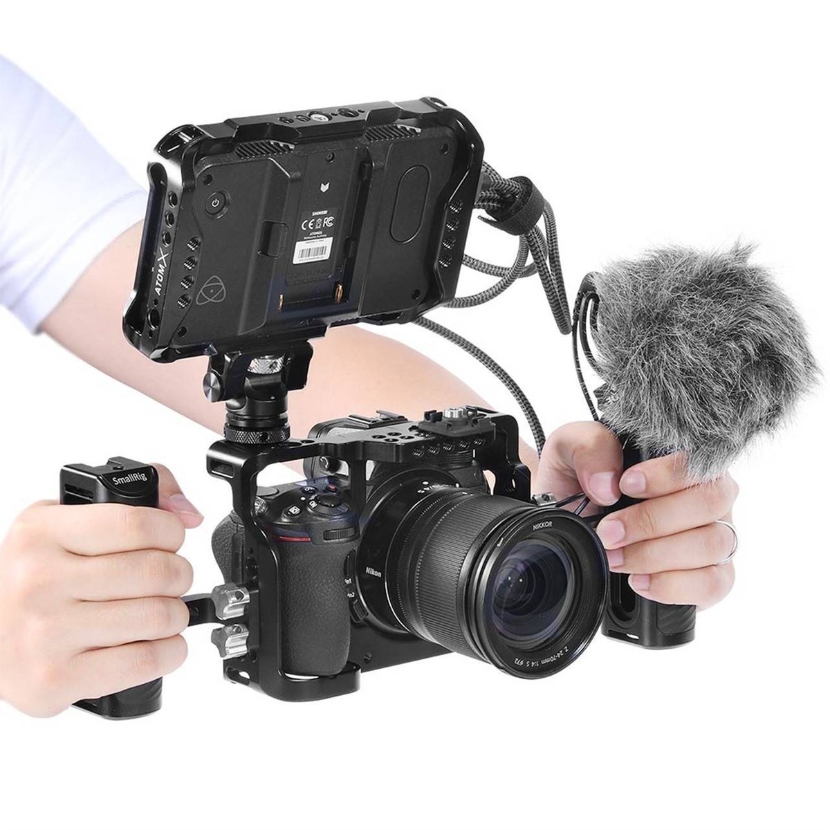 SmallRig Alüminyum Evrensel Yan Tutamak HSS2425