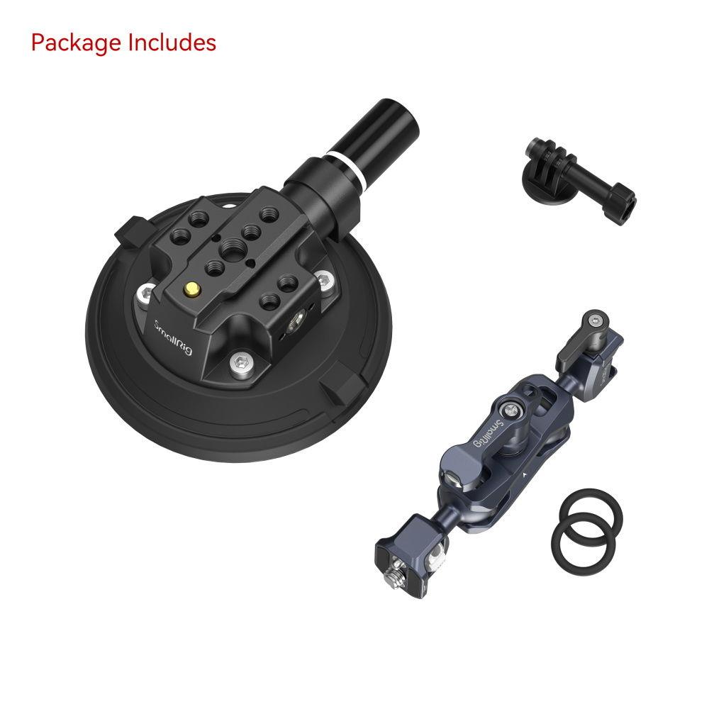 SmallRig Araç Çekimi için  4'' Vantuzlu Kamera Montaj Kiti 4236