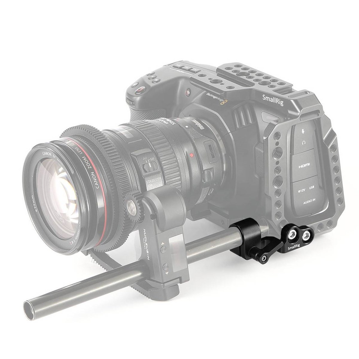 SmallRig BMPCC 4K & 6K Cage için 15mm Tek Çubuk Kelepçe 2279