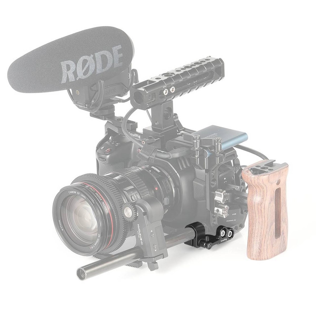 SmallRig BMPCC 4K & 6K Cage için 15mm Tek Çubuk Kelepçe 2279