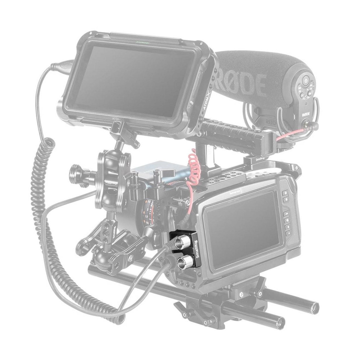 SmallRig BMPCC 4K 6K için HDMI ve USB-C Kablo Kelepçesi 2246B