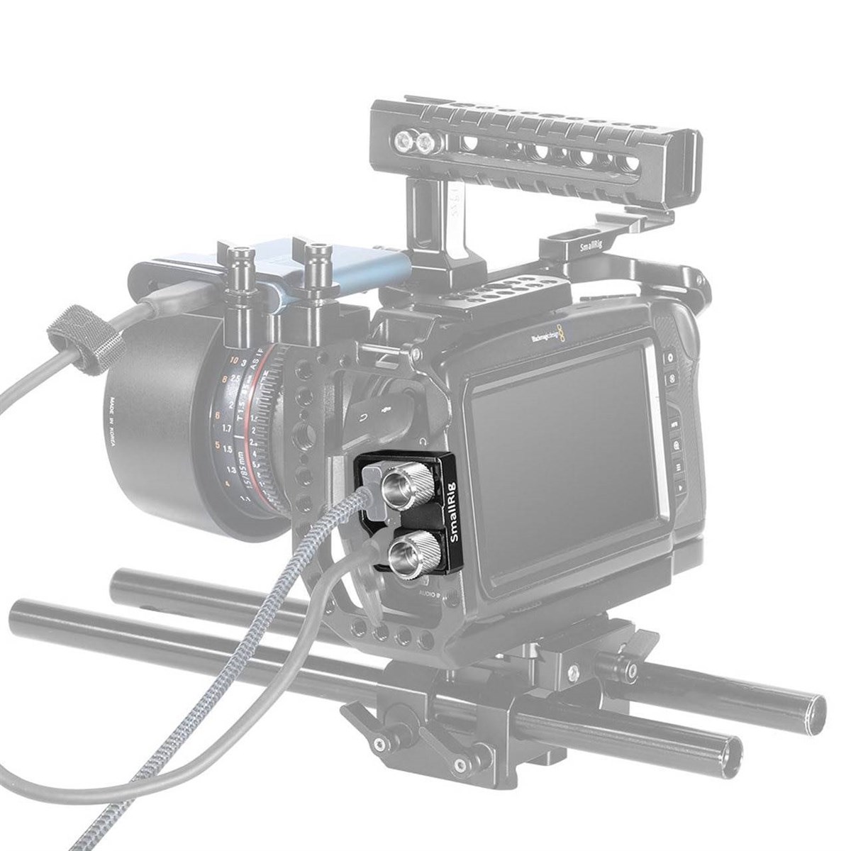 SmallRig BMPCC 4K 6K için HDMI ve USB-C Kablo Kelepçesi 2246B