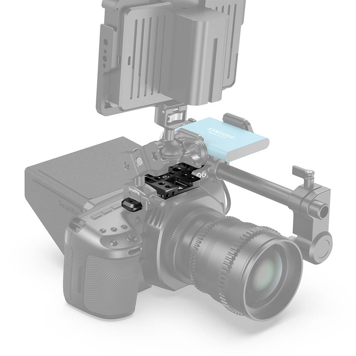 SmallRig BMPCC 4K ve 6K için Hafif Üst ​​Plakası APT2510