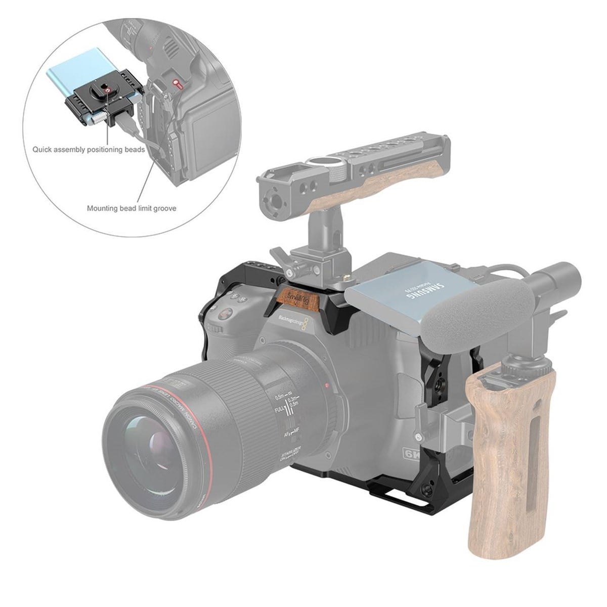 SmallRig BMPCC 6K Pro için Kafes 3270