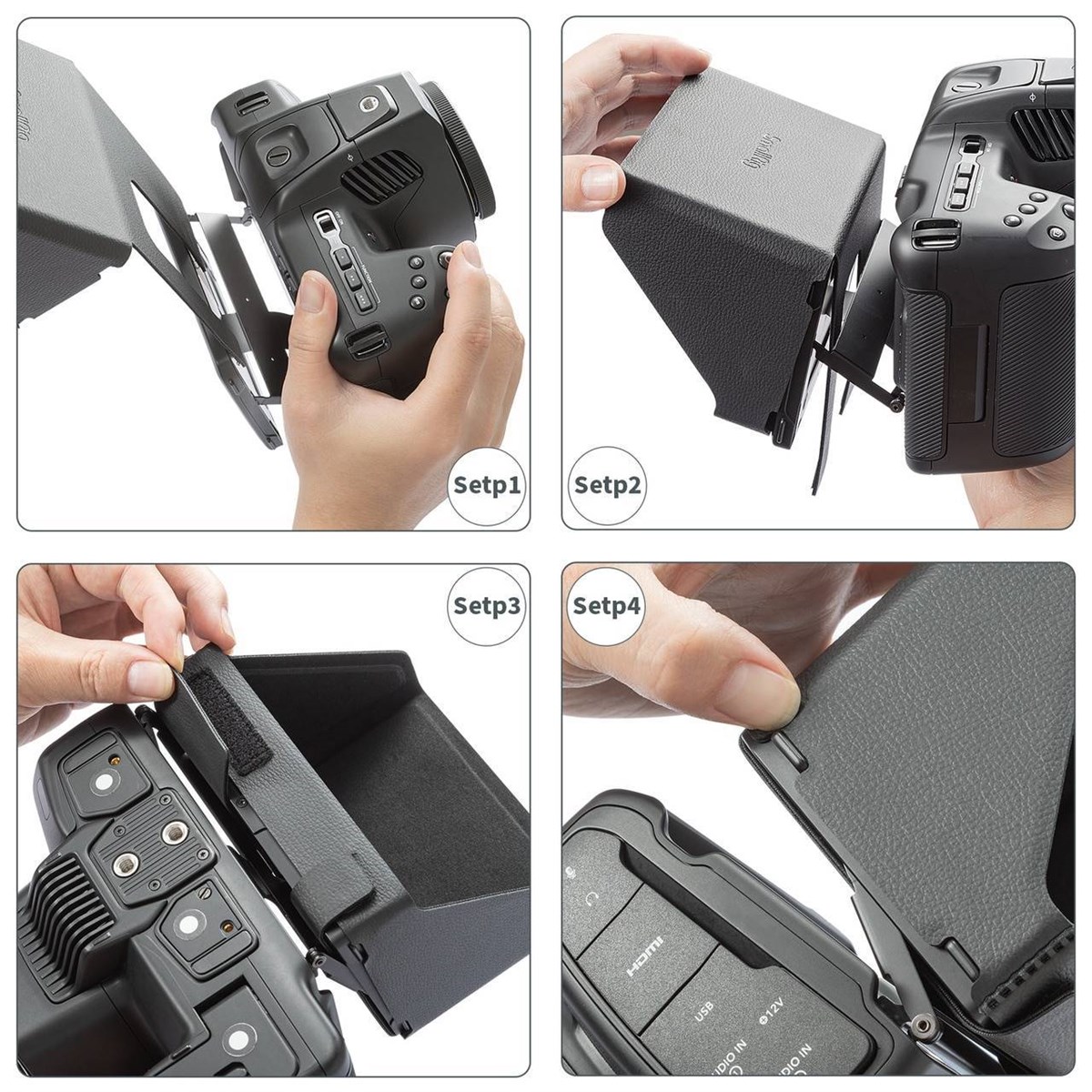 SmallRig BMPCC 6K PRO için LCD Gölgeliği 3273