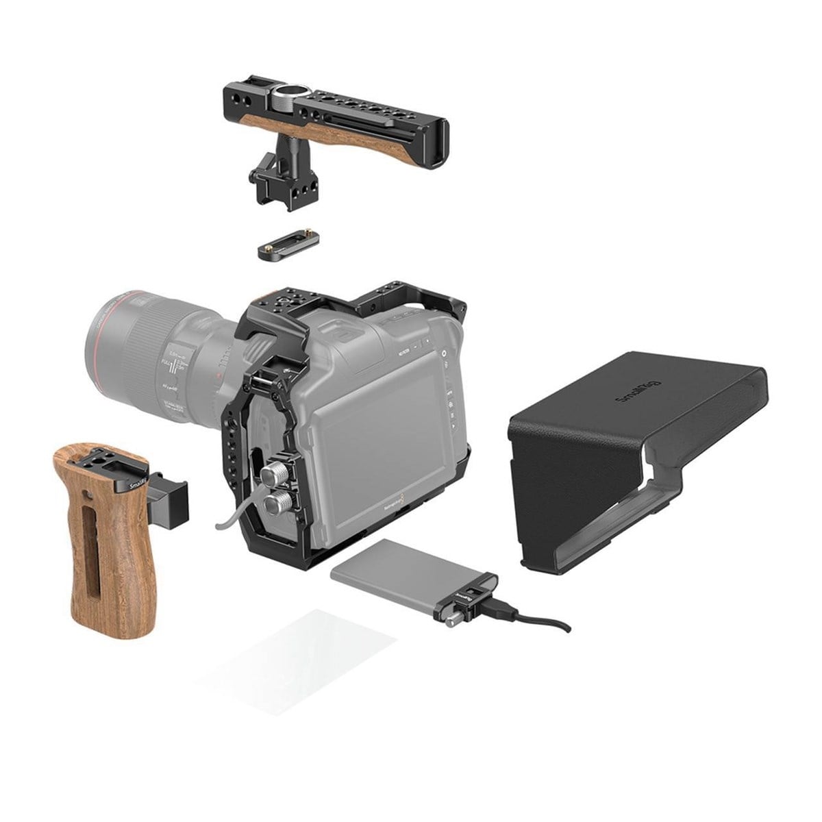 SmallRig BMPCC 6K PRO için Profesyonel Aksesuar Kiti 3299
