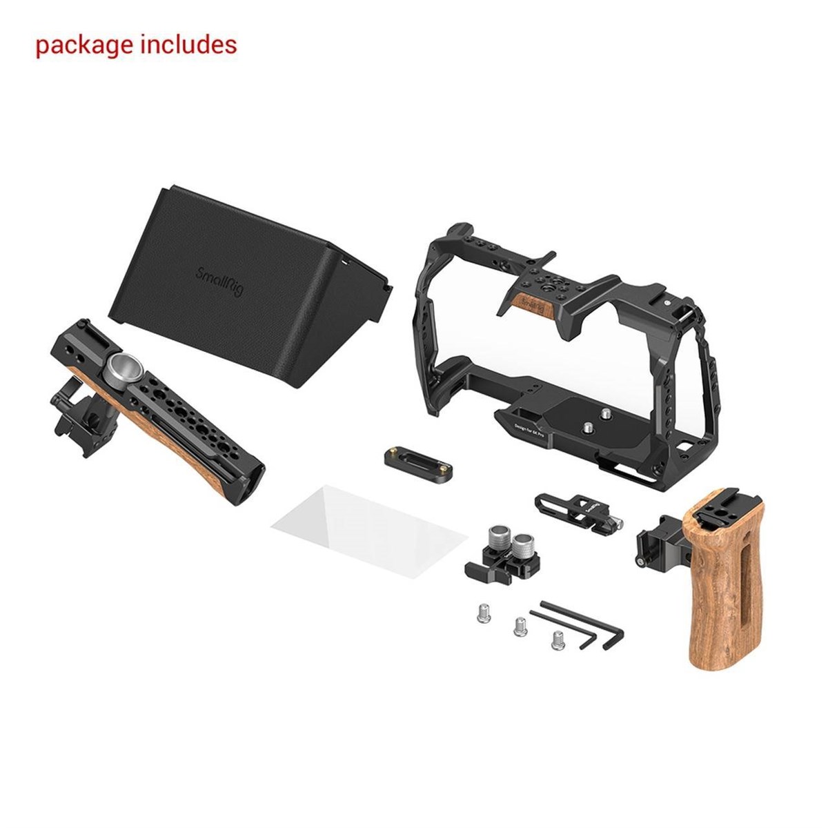 SmallRig BMPCC 6K PRO için Profesyonel Aksesuar Kiti 3299