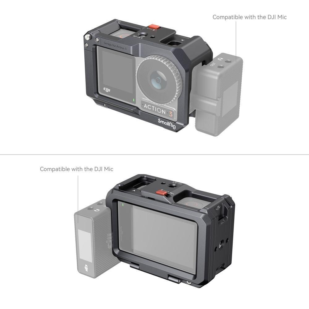 SmallRig DJI Osmo Action 3 / 4  için  Kafesi 4119