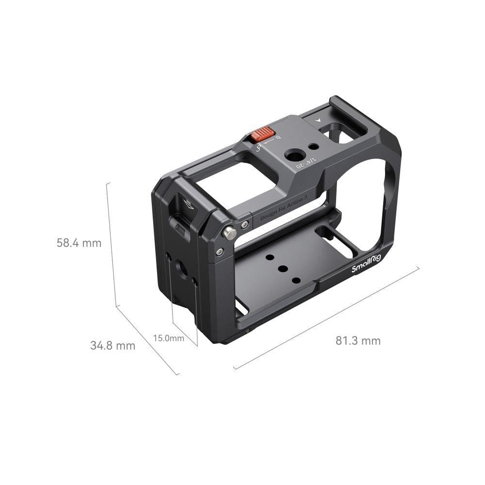 SmallRig DJI Osmo Action 3 / 4  için  Kafesi 4119
