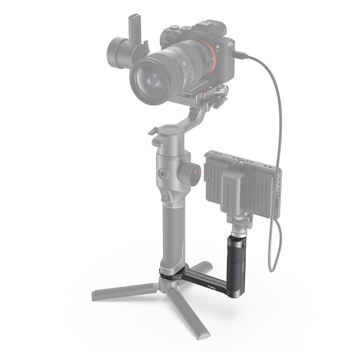 SmallRig DJI Ronin-S/ SC & Zhiyun Crane 2/V2 & Moza Air 2 AirCorss 2 Gimbal için Yan Kolu 2786B