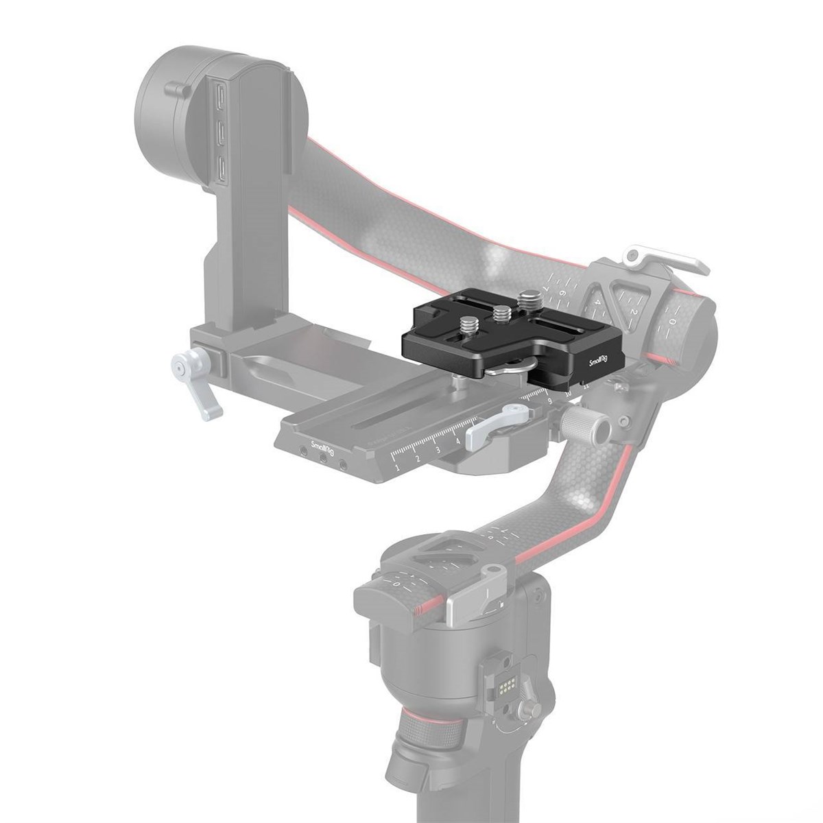 SmallRig DJI RS 2 ve RSC 2 Gimbal için Genişletilmiş Arca-Tipi Hızlı Çıkarma Plakası 3162