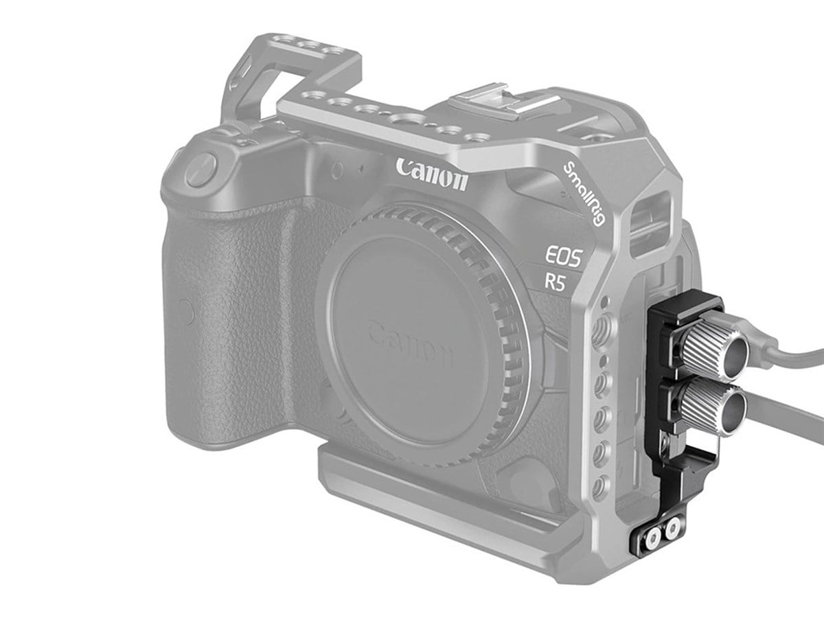 SmallRig EOS R5 R6 Kafes için HDMI ve USB-C Kablo Kelepçesi 2981