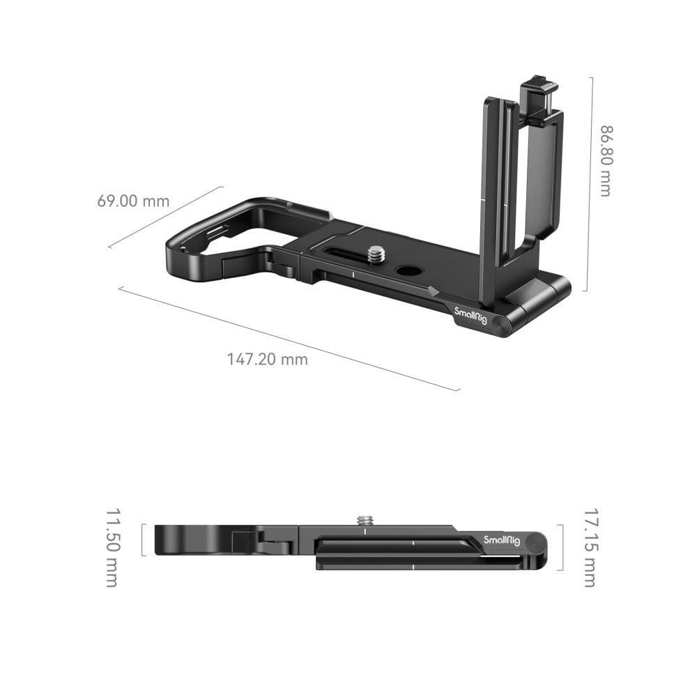 SmallRig Katlanabilir L Şeklinde Montaj Plakası Sony  7R V /  7 IV /  7S III 3984 için