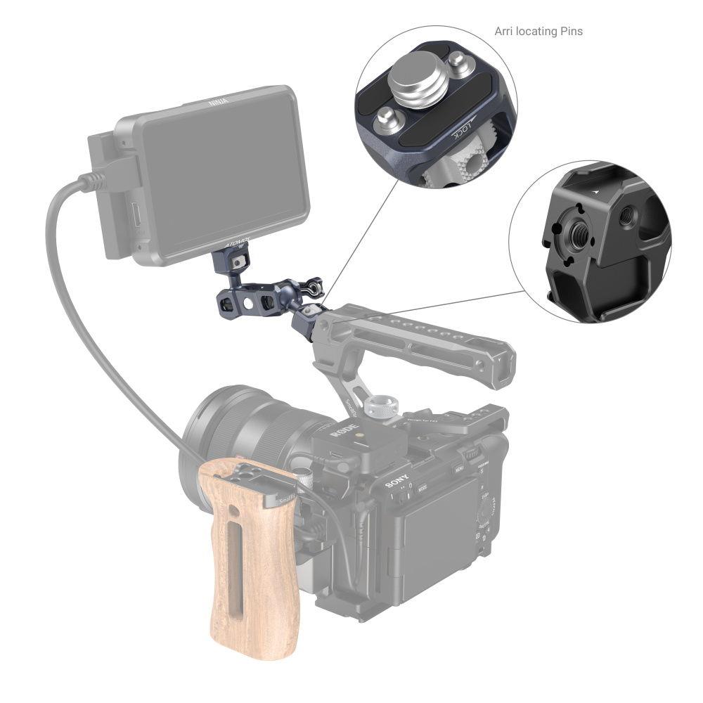 SmallRig Magic Arm (1/4”-20 Vida ve ARRI tespit Vidası) 3874