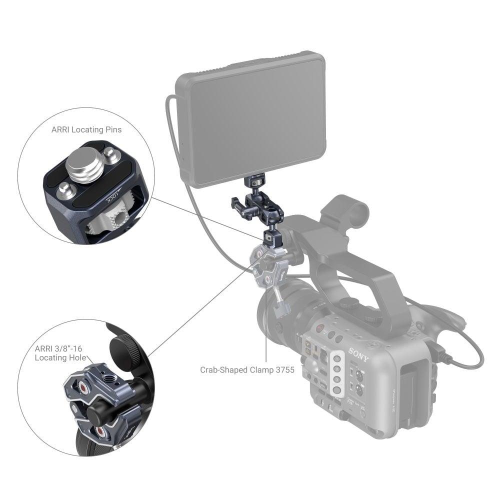 SmallRig Magic Arm (1/4”-20 Vida ve ARRI tespit Vidası) 3874