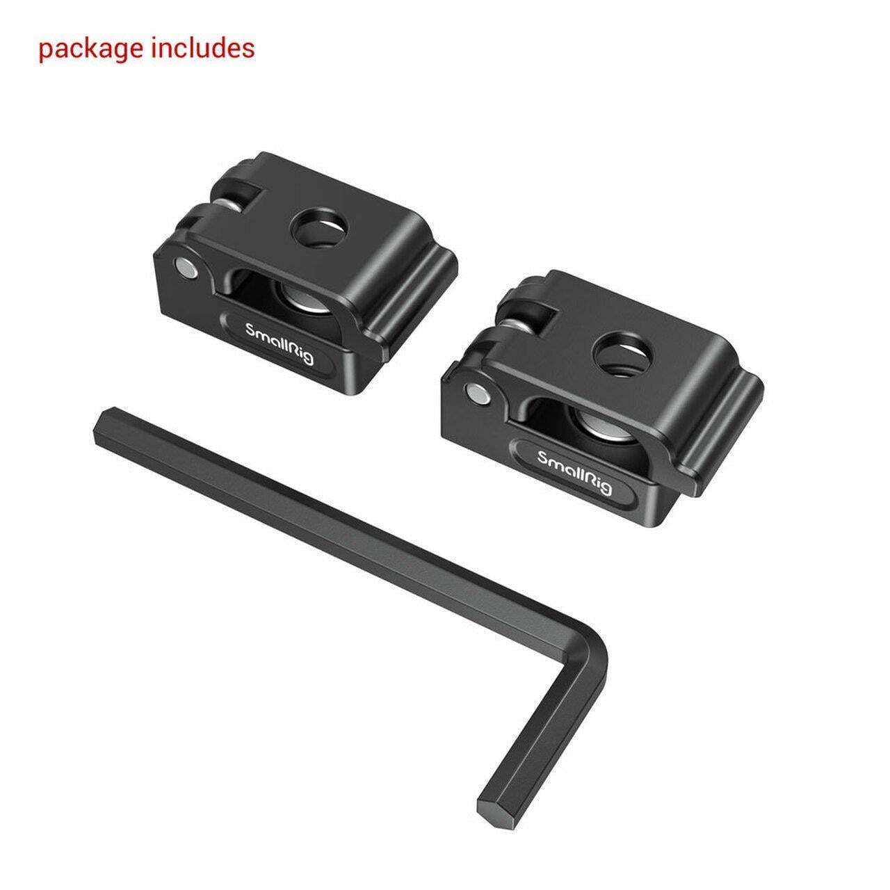 SmallRig MD2418 Evrensel Yaylı Kablo Kelepçesi (2 adet)