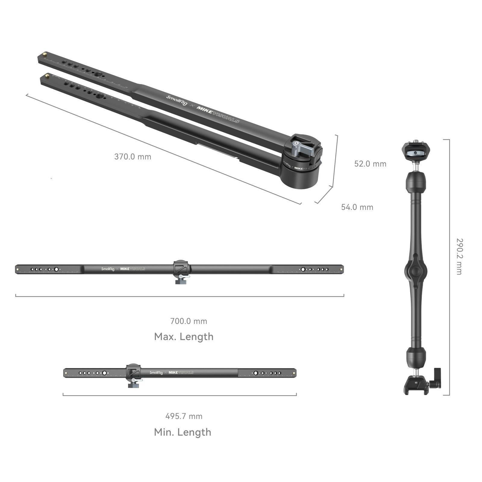 SmallRig MD4362 X Kameralar için Magic Arm Kiti