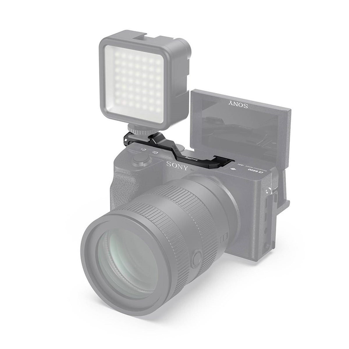 SmallRig Sony a6600 Kamera  için  Sağ Yan Ayak Bağlantısı Yer Değiştirme Plakası BUC2496