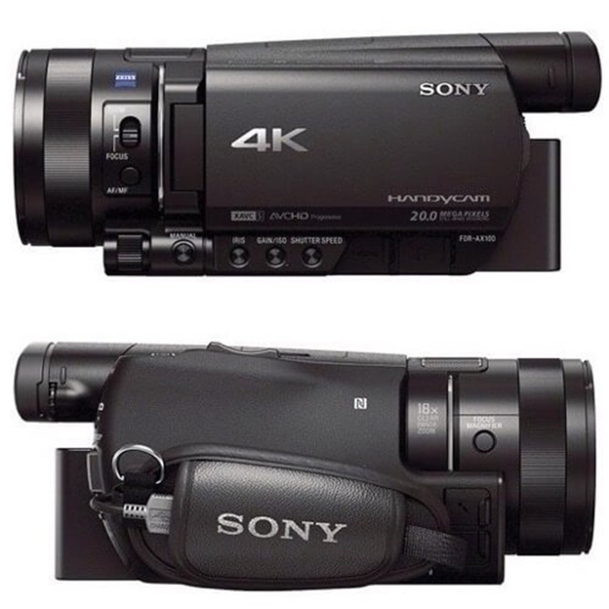 Sony FDR-AX100 4K Video Kamera