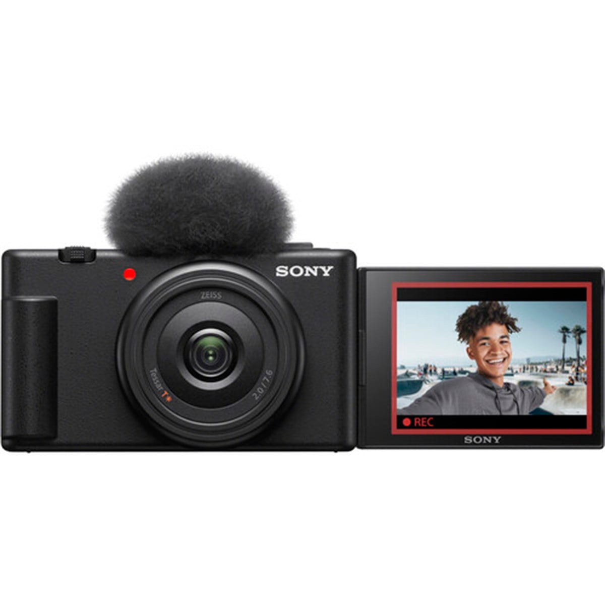 Sony ZV-1F Vlogging Kamera (GP-VPT2BT Çekim Kolu Hediye)