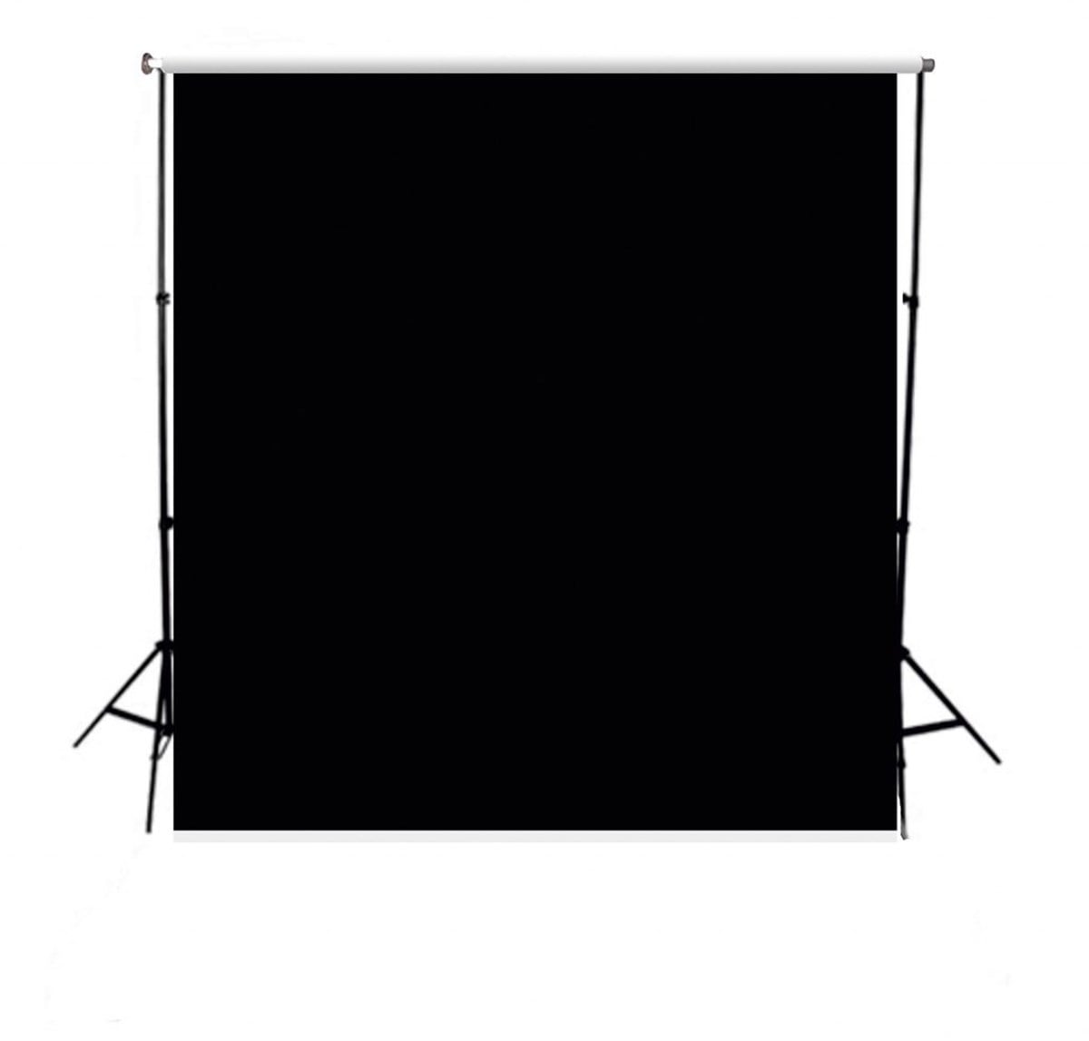 Stüdyo Teknik 270cm x 580cm Taşınabilir Sonsuz Siyah Fon Pedesi
