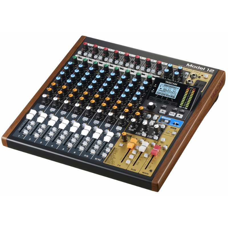 Tascam Model 12 10 Kanal Analog Mikser & 12 Kanal Digital Kayıt Mikseri