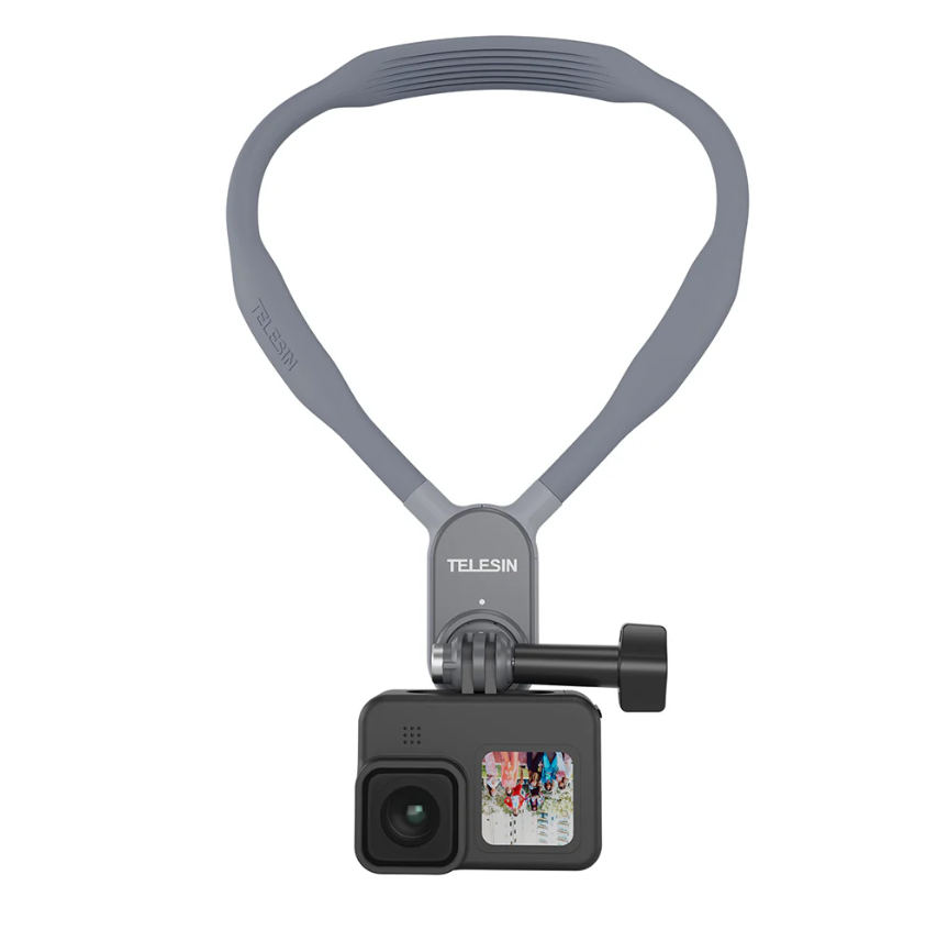 TELESIN Action Camera Neck Holder SE2.0 Gri (S2-HNB-09-GY)