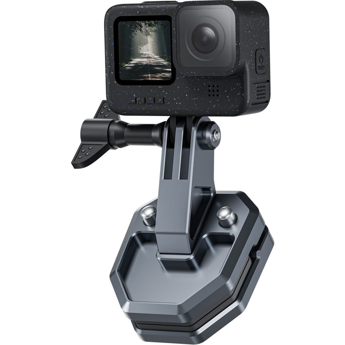 Telesin Aksiyon Kameralar Için Motosiklet Rüzgarlık Camı Kamera Montajı Klipsi (Gopro, Osmo Action, INSTA360 Uyumlu)