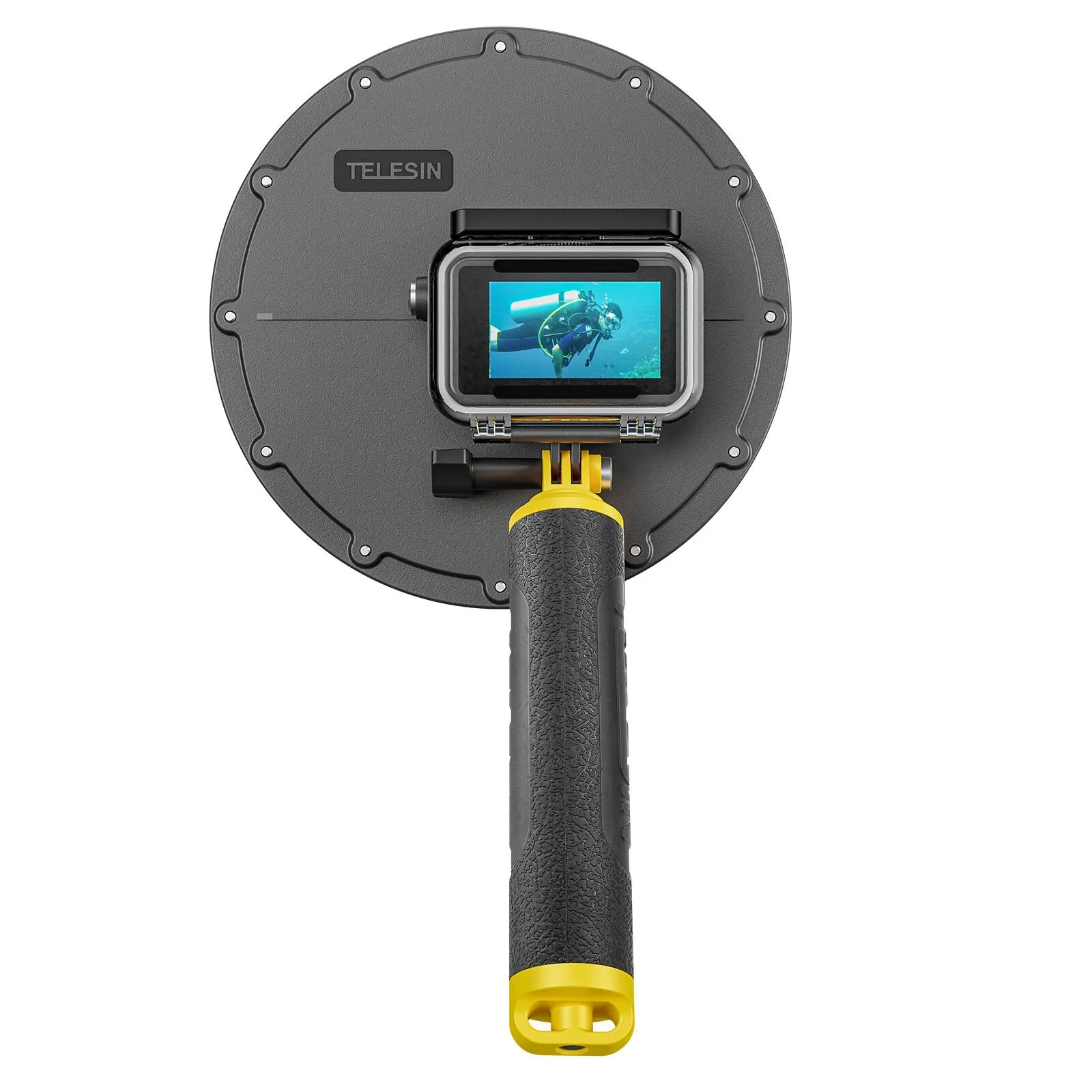 Telesin DJI Osmo Action 3/4/5 Pro Dome Port