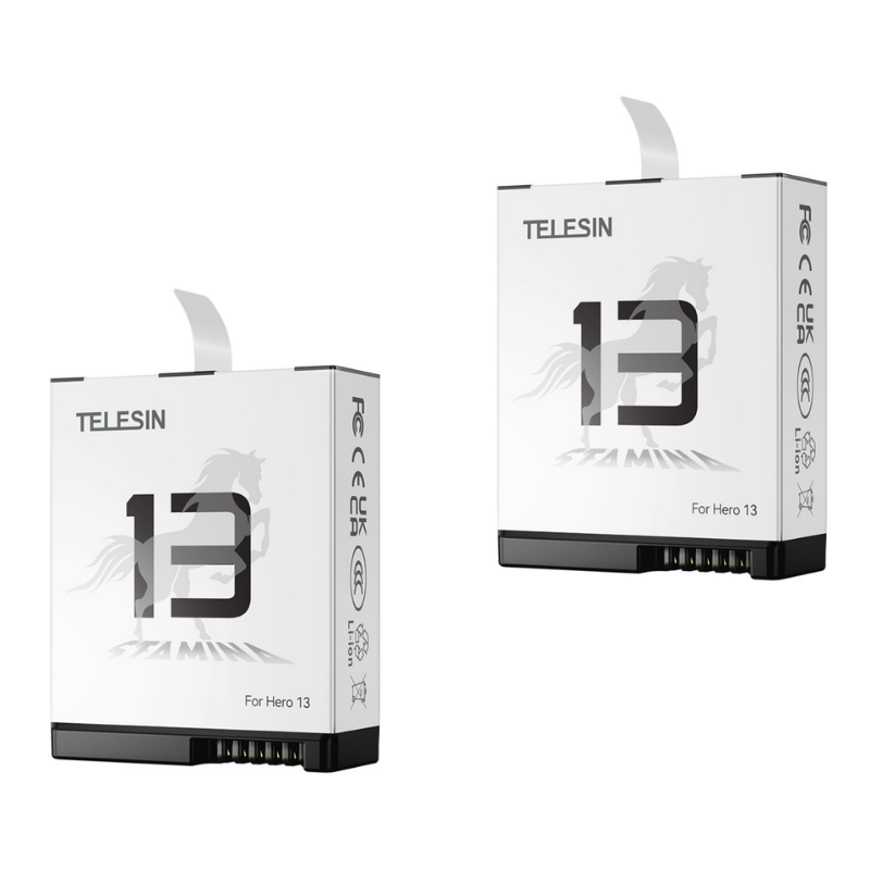 Telesin GoPro HERO13 Şarj Kutusu + 2 Batarya