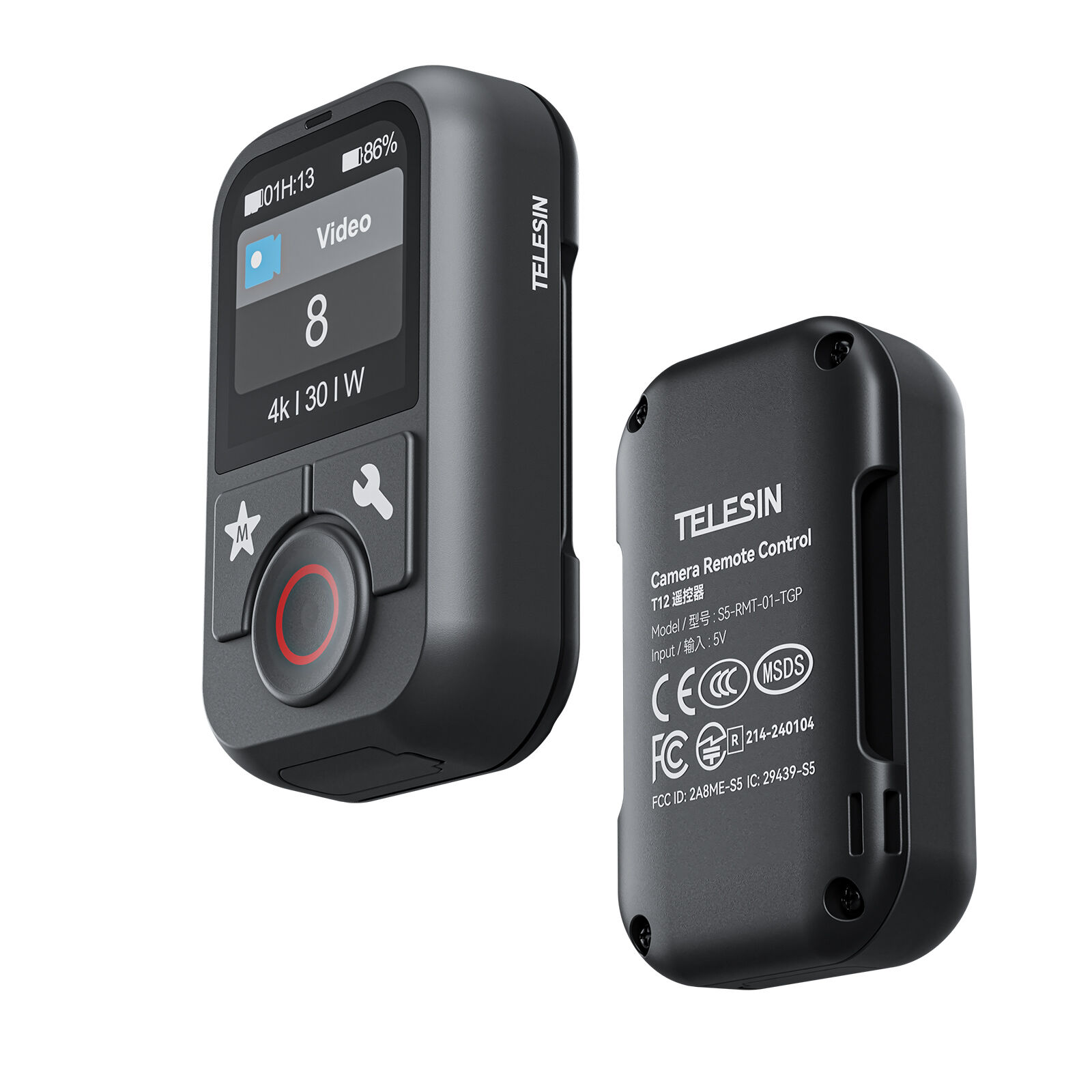 Telesin GoPro Remote Controller (HERO13-12-11-10-9-Max Uyumlu)