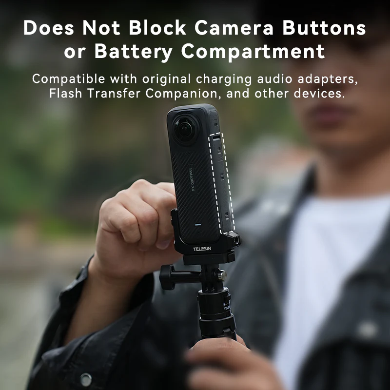 Telesin Insta360 X4 Mini Cage Mount