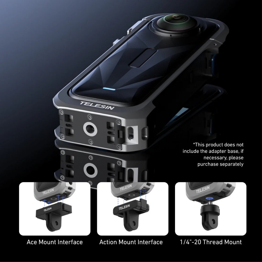 Telesin Insta360 X5 Utility Metal Çerçeve