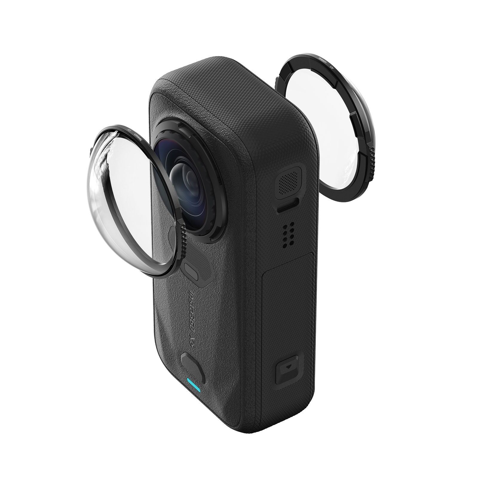 Telesin Insta360 X6 UV Filtre Kiti (Ön ve Arka Lens Seti)