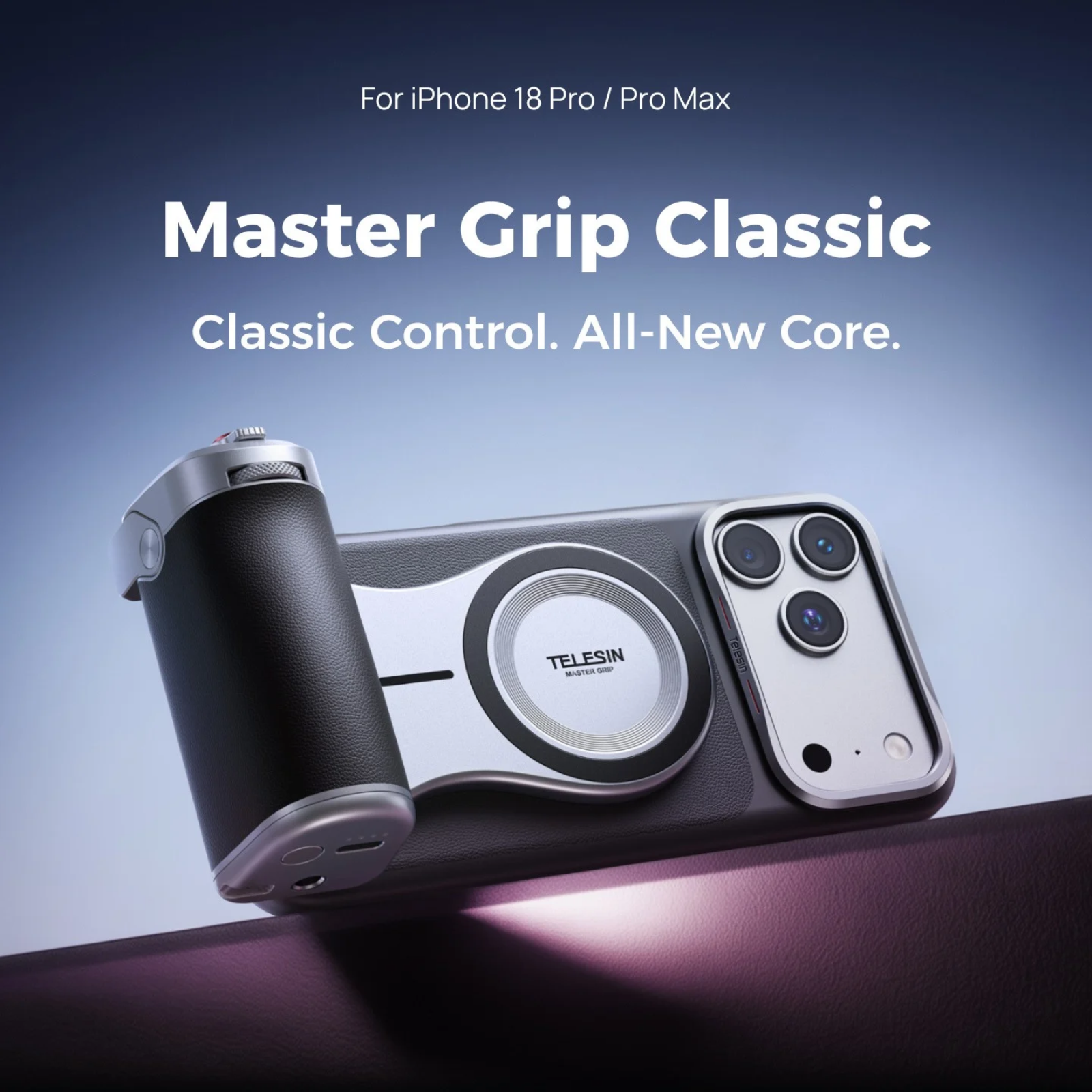 Telesin iPhone 18 Pro Max Master Grip (Classic)