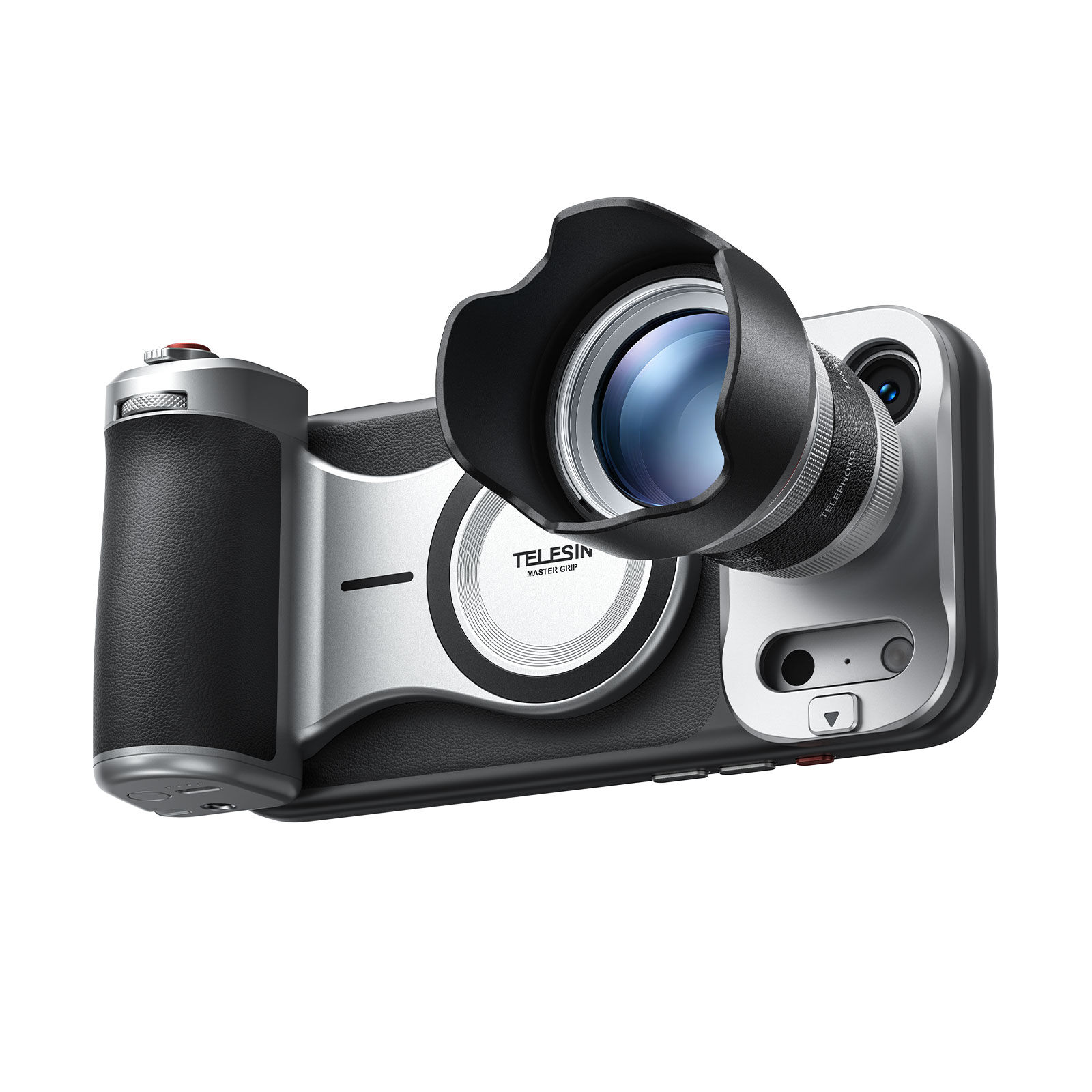 Telesin iPhone Telefoto Lens 3.5X (Master Grip, 17 Pro / 18 Pro)
