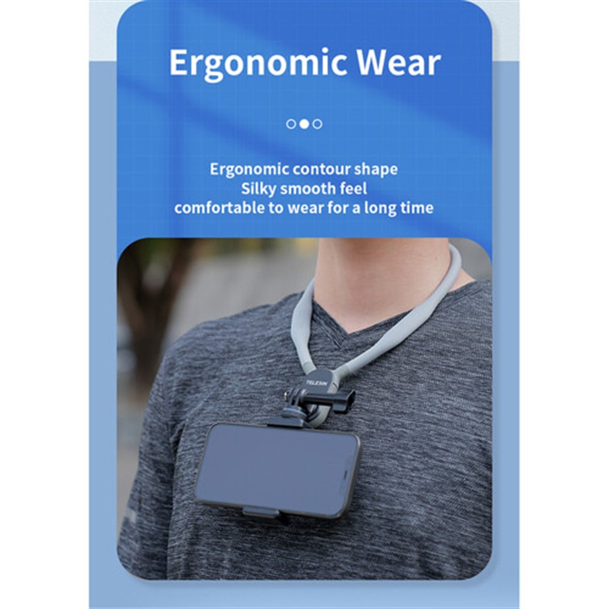 Telesin Magnetic Neck Holder Mount