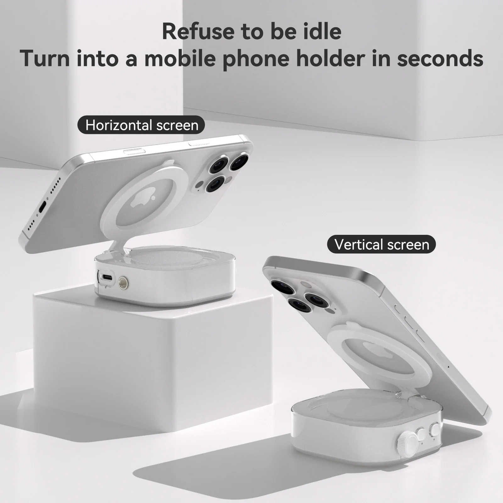 Telesin Magnetic Selfie Ice Cube Light