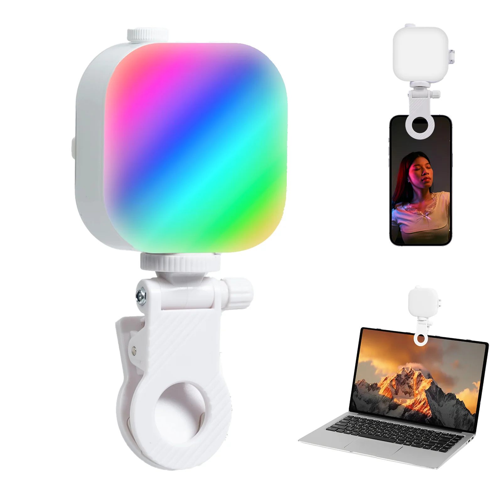 Telesin Magnetic Selfie Ice Cube Light