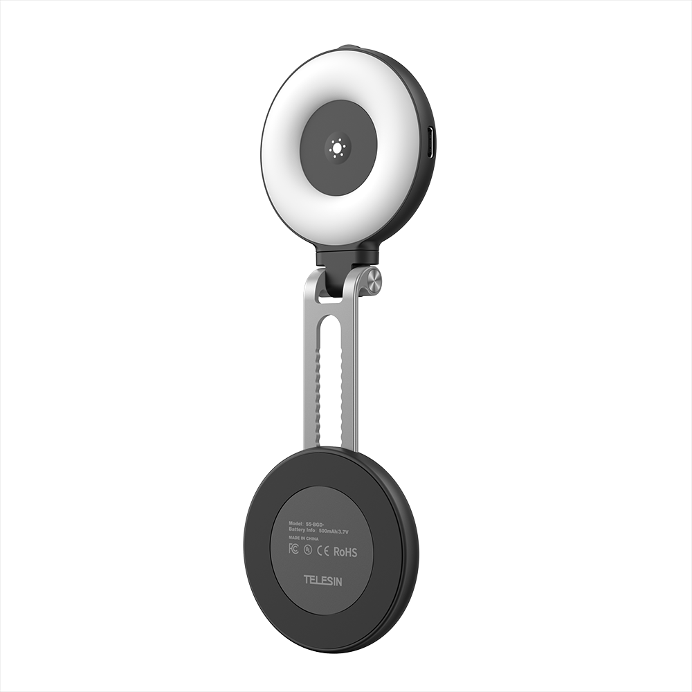 TELESIN Magnetic Selfie Light (Black)