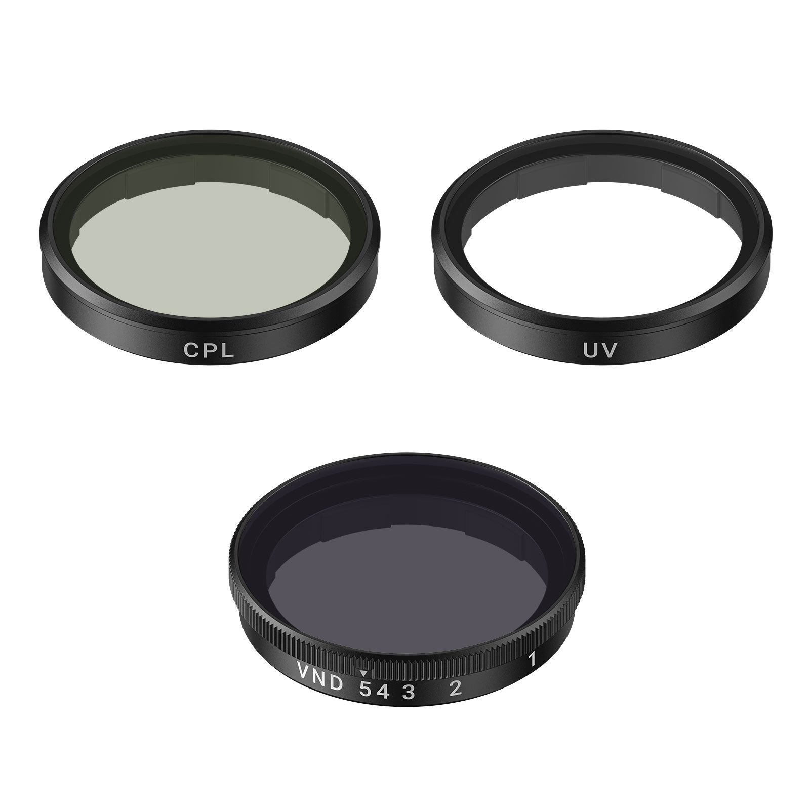 Telesin Osmo Action 6 Filtre Seti (CPL+VND+UV)